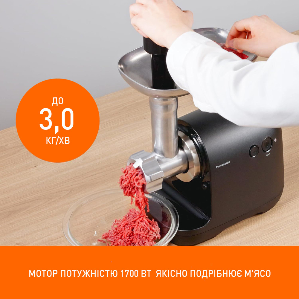 Мясорубка Panasonic MK-GX1710KTQ — фото