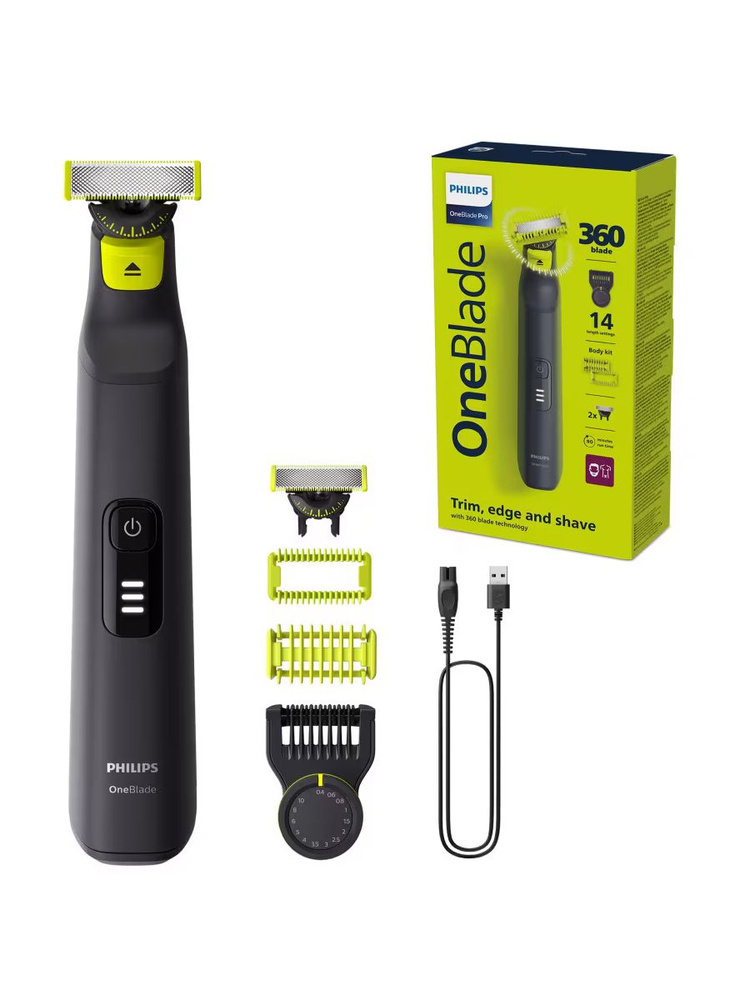 Триммер Philips QP6542/15 OneBlade Pro