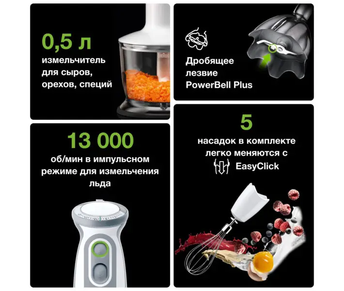 Погружной блендер Braun MQ 5235