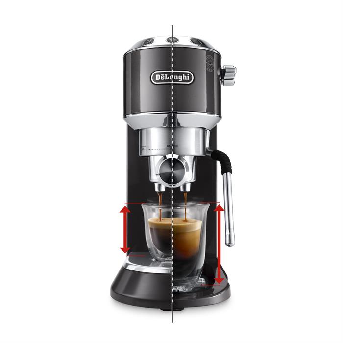 Кофеварка Рожковая DeLonghi EC885.GY Dedica Arte