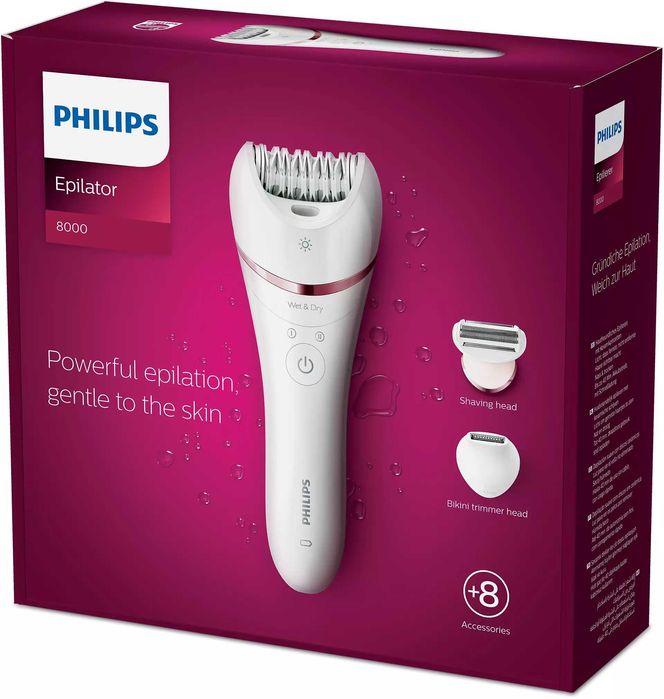 Эпилятор Philips BRE720/00Epilator Series 8000