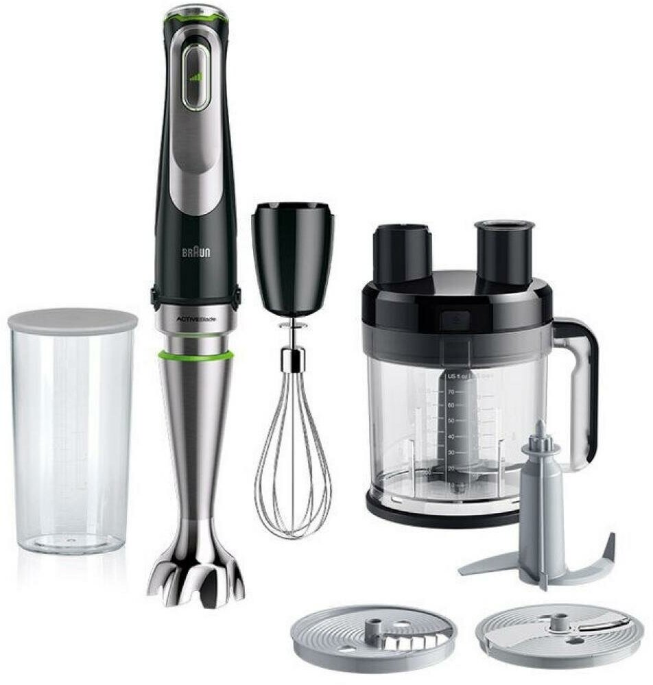 Погружной блендер Braun MultiQuick 9 MQ9175XL 1200 Вт, черный