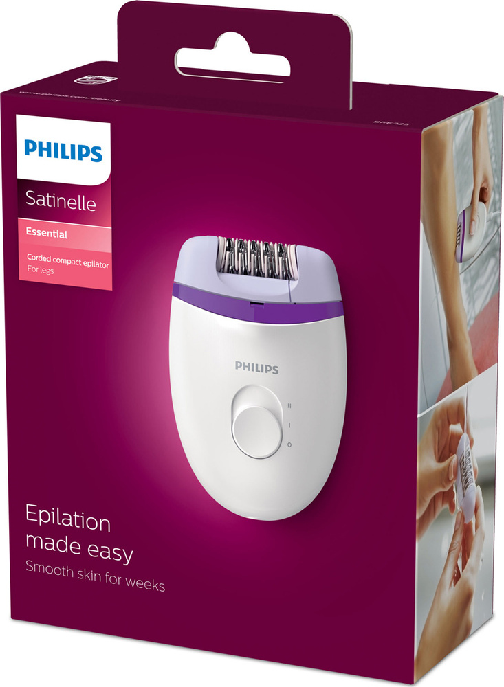 Эпилятор Philips BRE225 Satinelle Essential