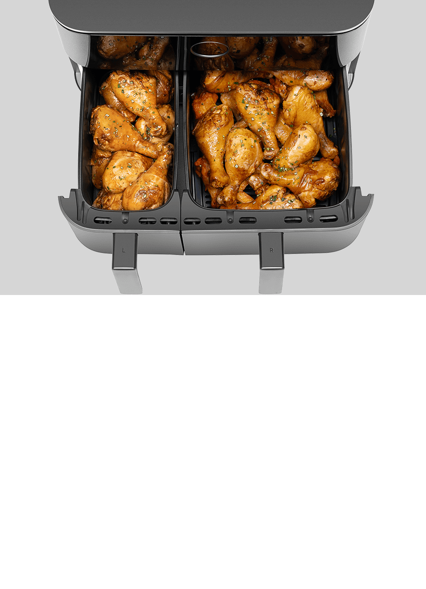 Аэрогриль фритюрница Xiaomi Dual Zone Air Fryer 10L Global