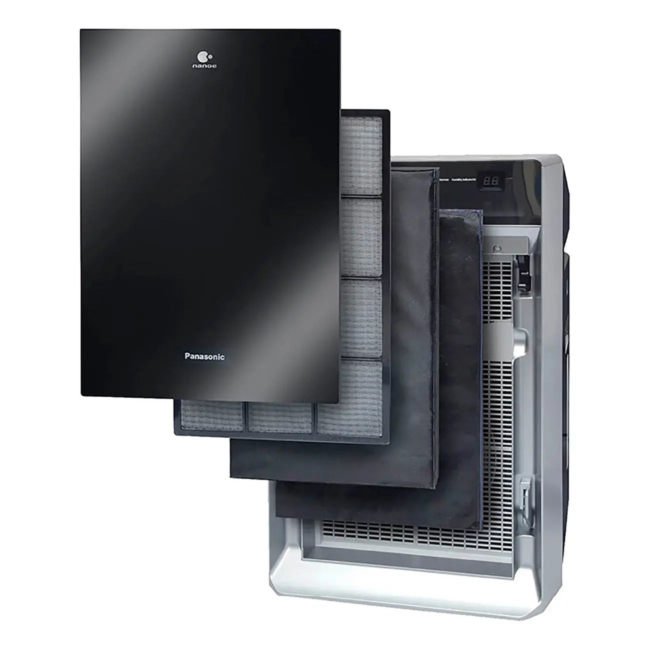 Очиститель и увлажнитель воздуха 2 в 1/ Климатический комплекс Panasonic F-VXK90R-K