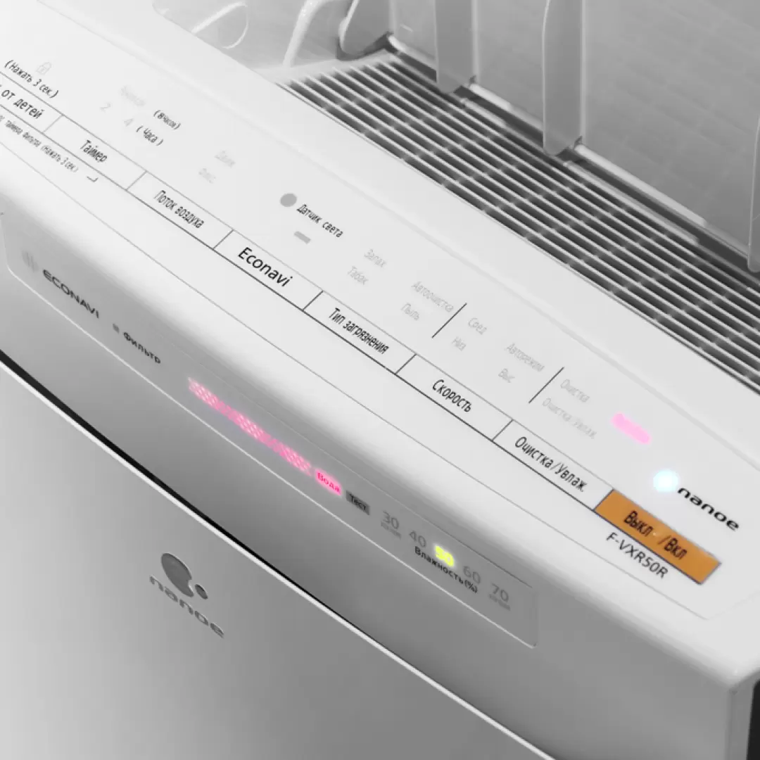 Очиститель и увлажнитель воздуха 2 в1/ Климатический комплекс Panasonic F-VXR50R-N/W/K