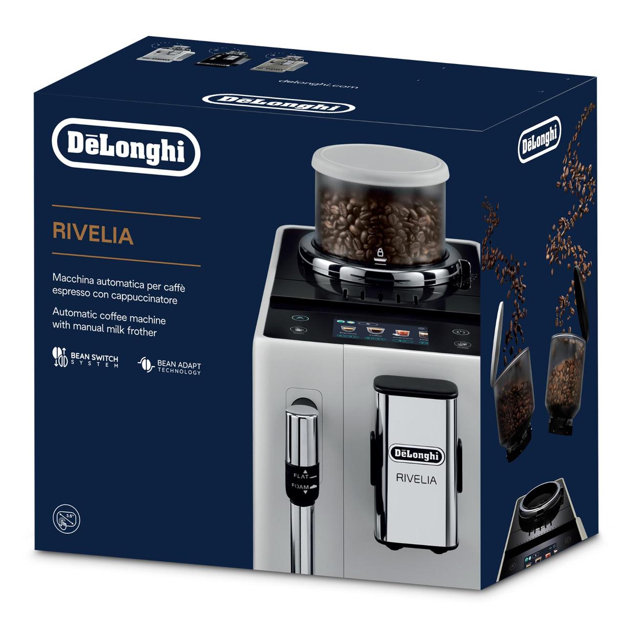 Кофемашина De'Longhi Rivelia EXAM440.55.B/G/BG/W