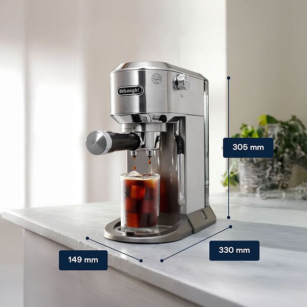 Кофеварка Рожковая DeLonghi EC890.M Dedica Duo