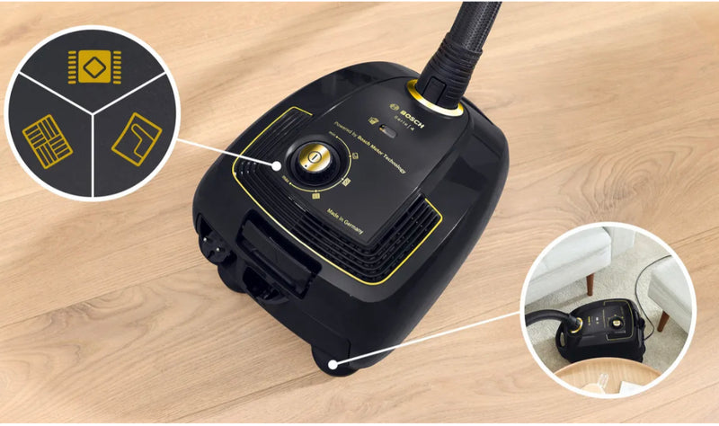 Пылесос Bosch BGL38GOLD с мешком