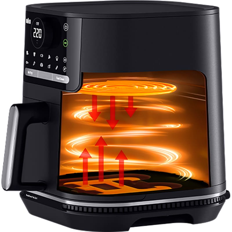Аэрогриль, (аэрофритюрница) Braun HF5050IBK / 6 L