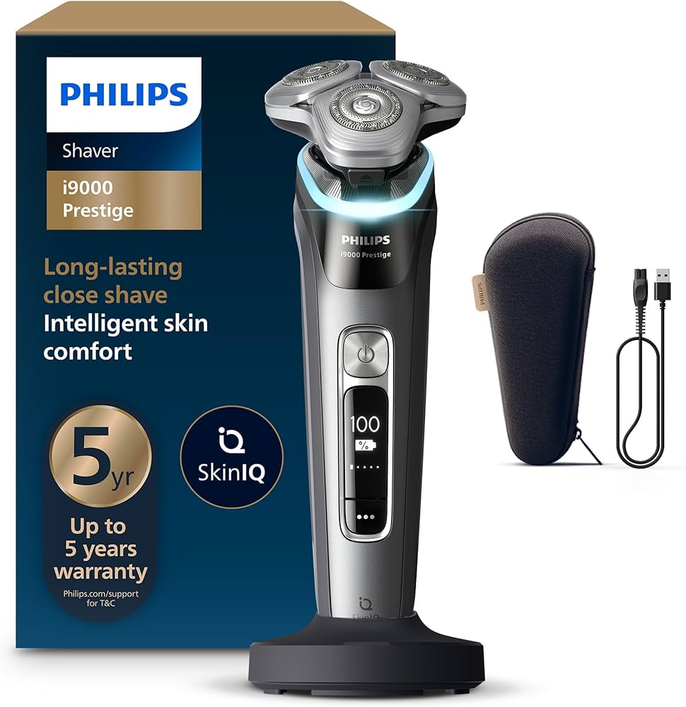Умная электробритва Philips SkinIQ XP9202/10 серии 9000 для влажного и сухого бритья