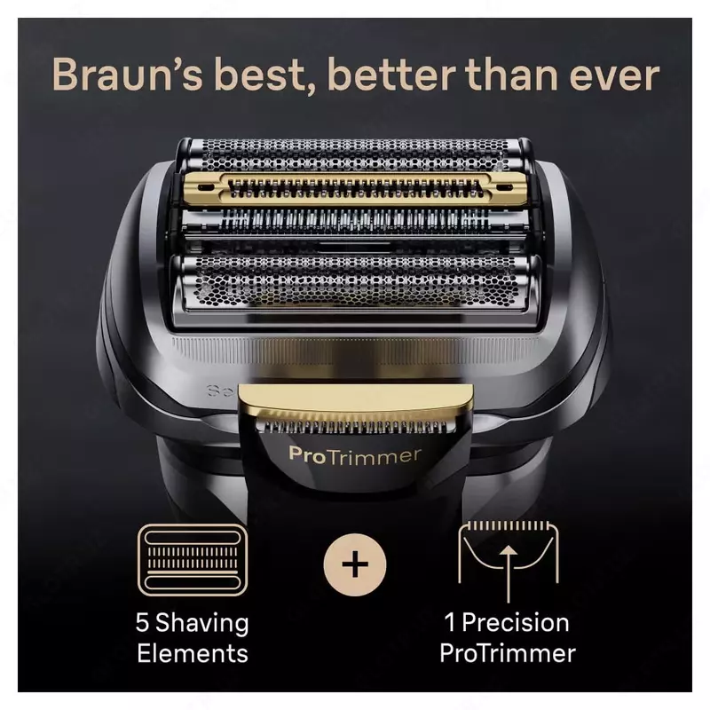 Электробритва Braun Серии 9 Pro+ 9597cc со станцией SmartCare и насадкой ProComfort