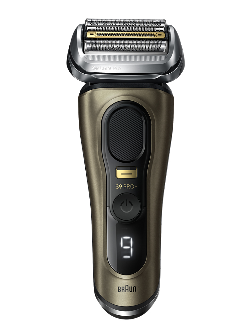 Электробритва Braun Series 9 Pro+ 9569cc с центральным блоком SmartCare 6-в-1 и дорожным футляром.