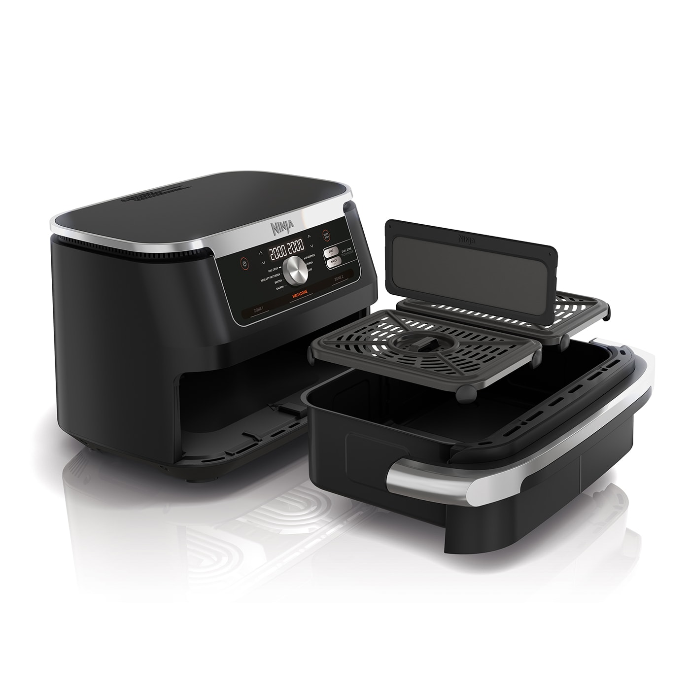 Аэрогриль, (аэрофритюрница) Ninja Foodi FlexDrawer AF500 на 10,4 л