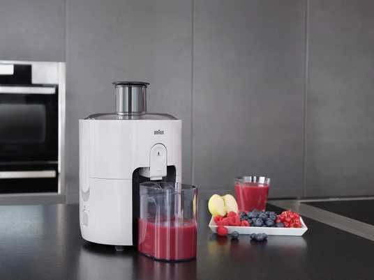 Соковыжималка компактная BRAUN SJ3100WH/BK