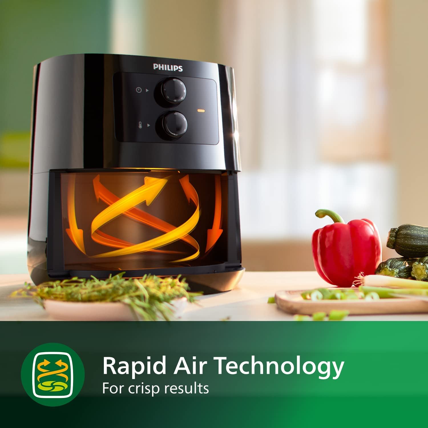 Аэрогриль (аэрофритюрница) Philips Airfryer HD9200 Series 3000 на 4.1 литров