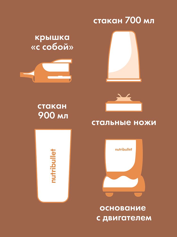 Блендер NutriBullet PRO NB908MASN
