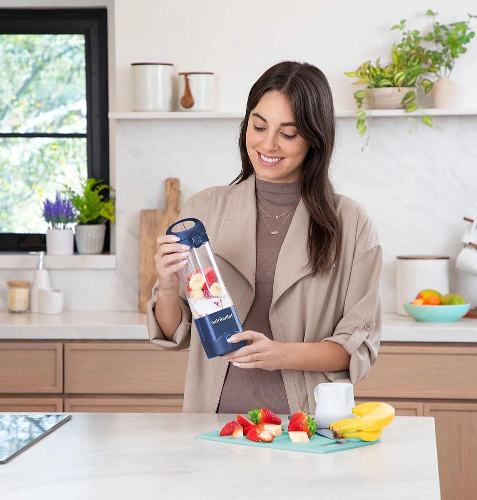 Блендер портативный Nutribullet NBP003NBL PORTABLE NAVY BLUE