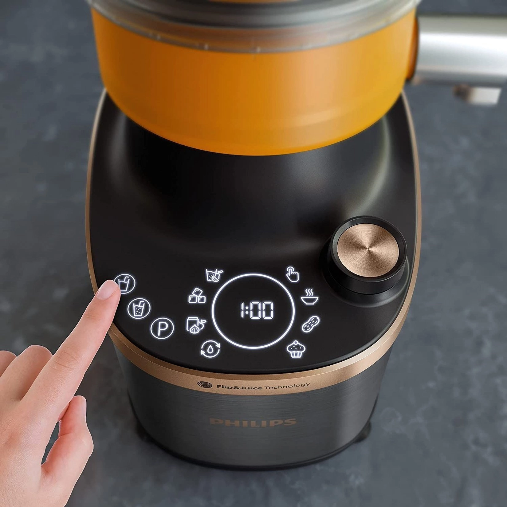 Блендер с соковыжималкой Philips 7000 Series Flip&amp;Juice Technology HR3770/00