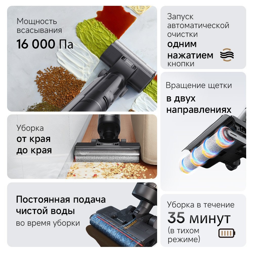 Вертикальный беспроводной пылесос Dreame G10 pro