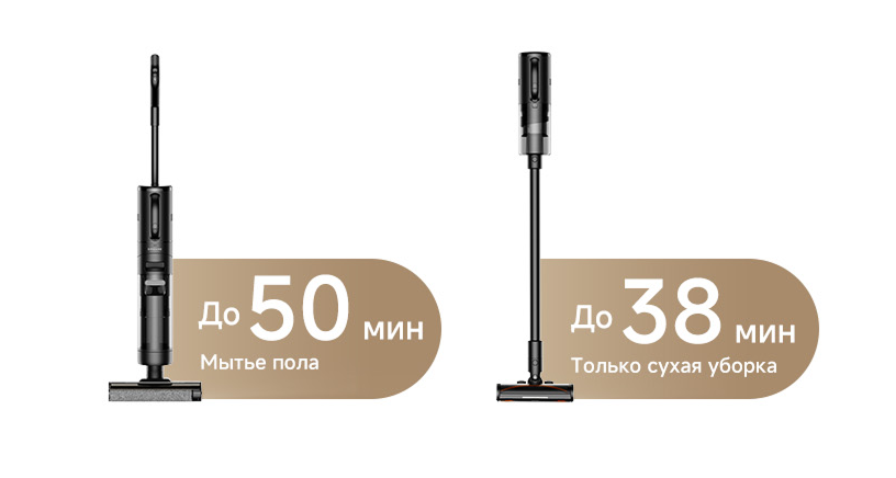 Вертикальный беспроводной пылесос Dreame G10 Combo