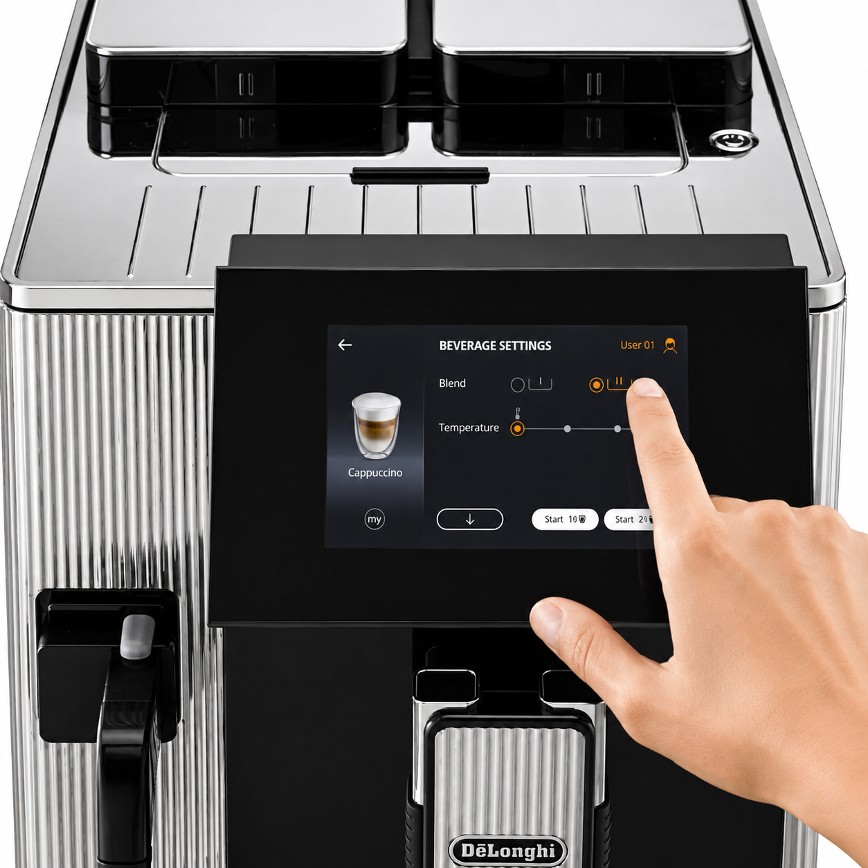 Kофемашина DeLonghi EPAM960.75.GLM Maestosa