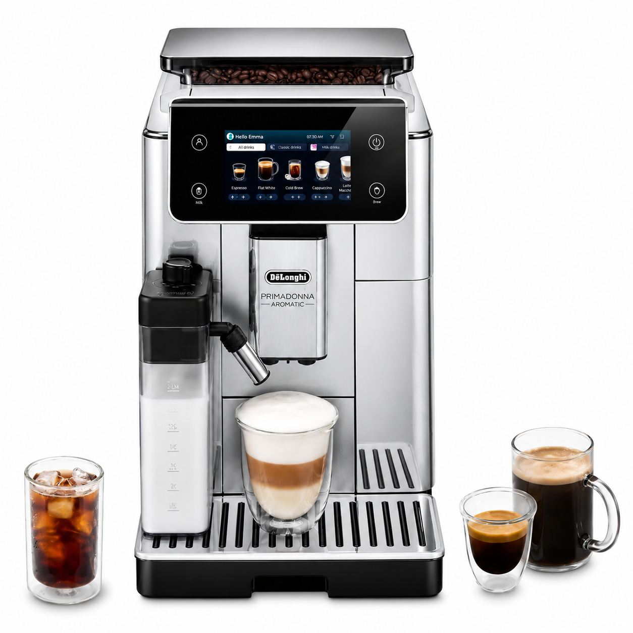 Kофемашина DeLonghi ECAM630.75.TSM PrimaDonna Aromatic