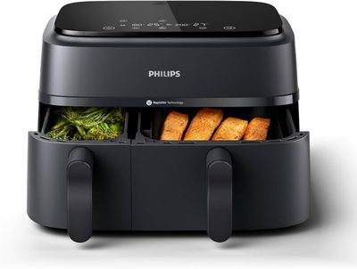 Аэрогриль, (аэрофритюрница) с двумя корзинами Philips 3000 Series NA350/00