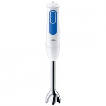 Блендер BRAUN MQ3000 SMOOTHIE +, погружной, белый