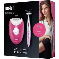 Эпилятор Braun Silk-epil 3 - 3420 + триммер для бикини