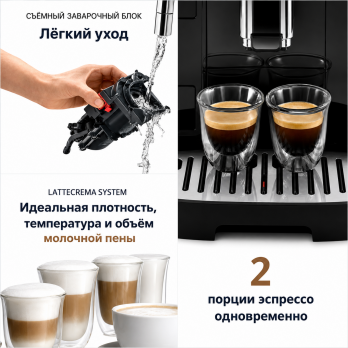 Кофемашина DeLonghi ECAM290.61.B Magnifica Evo