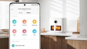 Фритюрница, аэрогриль Xiaomi Mijia Smart Air Fryer 5,5L EU