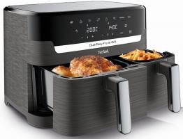 Аэрогриль, фритюрница Tefal Dual Easy Fry&Grill Air Fryer EY905B10