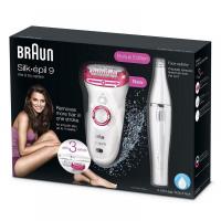 Эпилятор Braun Silk-epil 9 - 9538 + эпилятор для лица