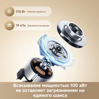 Вертикальный беспроводной пылесос DREAME R20 Aqua