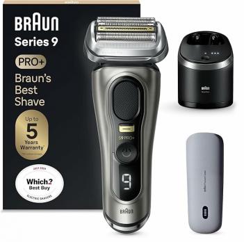Электробритва Braun Серии 9 Pro+ 9677cce, с футляром PowerCase