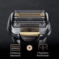 Электробритва Braun Series 9 Pro+ 9569cc с центральным блоком SmartCare 6-в-1 и дорожным футляром.