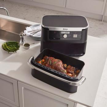Аэрогриль, (аэрофритюрница) Ninja Foodi FlexDrawer AF500 на 10,4 л
