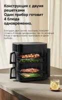 Аэрогриль, (аэрофритюрница) Xiaomi Smart Dual Zone Air Fryer на 12 литров